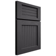 Shiloh Cabinetry Full Overlay Beaded Century Poplar Plain Cut Cadet Door