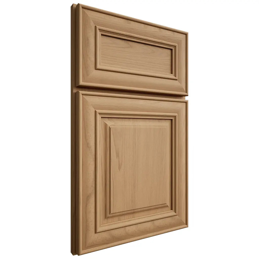 Shiloh Cabinetry Full Overlay Bradford Alder Plain Cut Natural Door