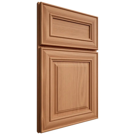 Shiloh Cabinetry Full Overlay Bradford Cherry Plain Cut Natural Door