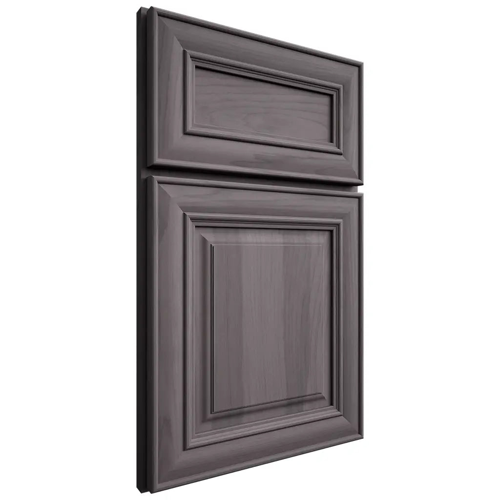 Shiloh Cabinetry Full Overlay Bradford Hickory Plain Cut Cadet Door