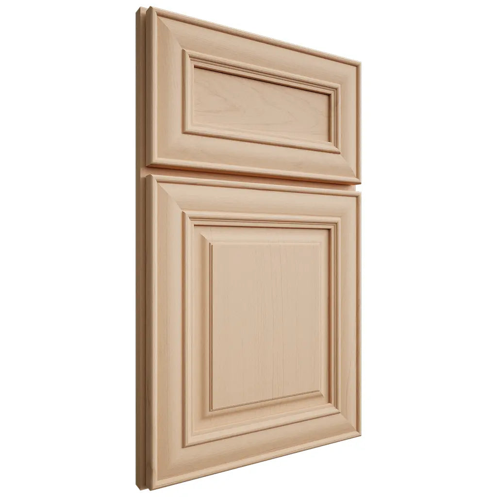 Shiloh Cabinetry Full Overlay Bradford Maple Plain Cut Natural Door