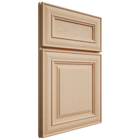 Shiloh Cabinetry Full Overlay Bradford Maple Plain Cut Natural Door