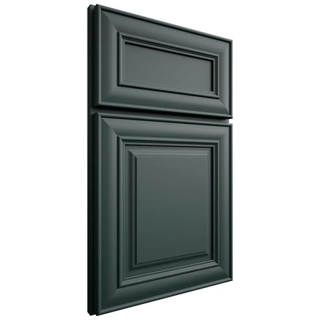 Shiloh Cabinetry Full Overlay Bradford Paintable Billiard Green Door