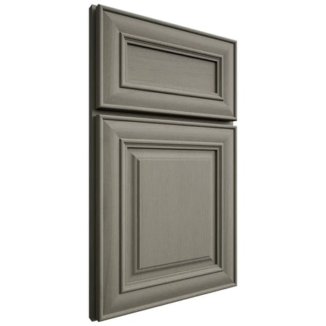 Shiloh Cabinetry Full Overlay Bradford Walnut Plain Cut Thyme Door
