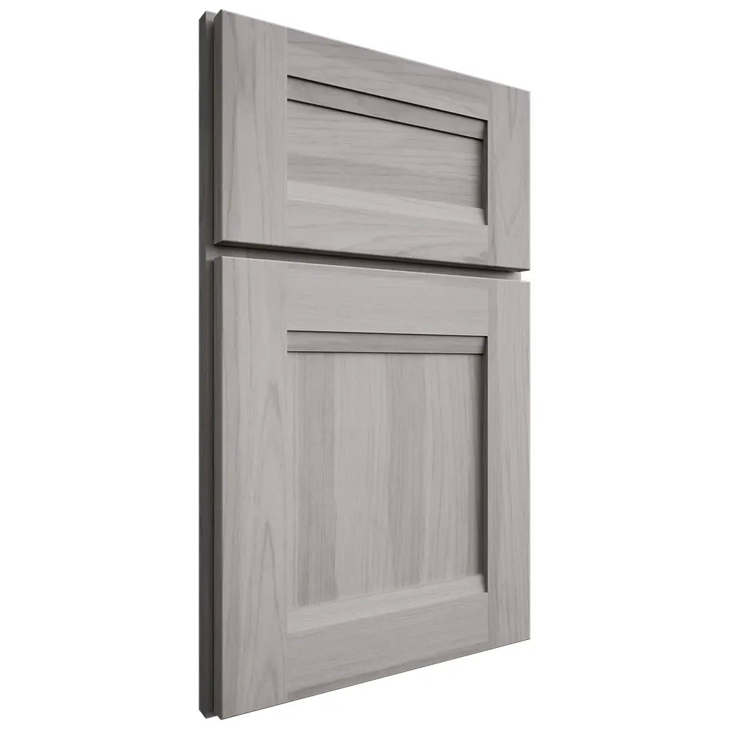 Shiloh Cabinetry Full Overlay Bristol Hickory Plain Cut Stratus Door