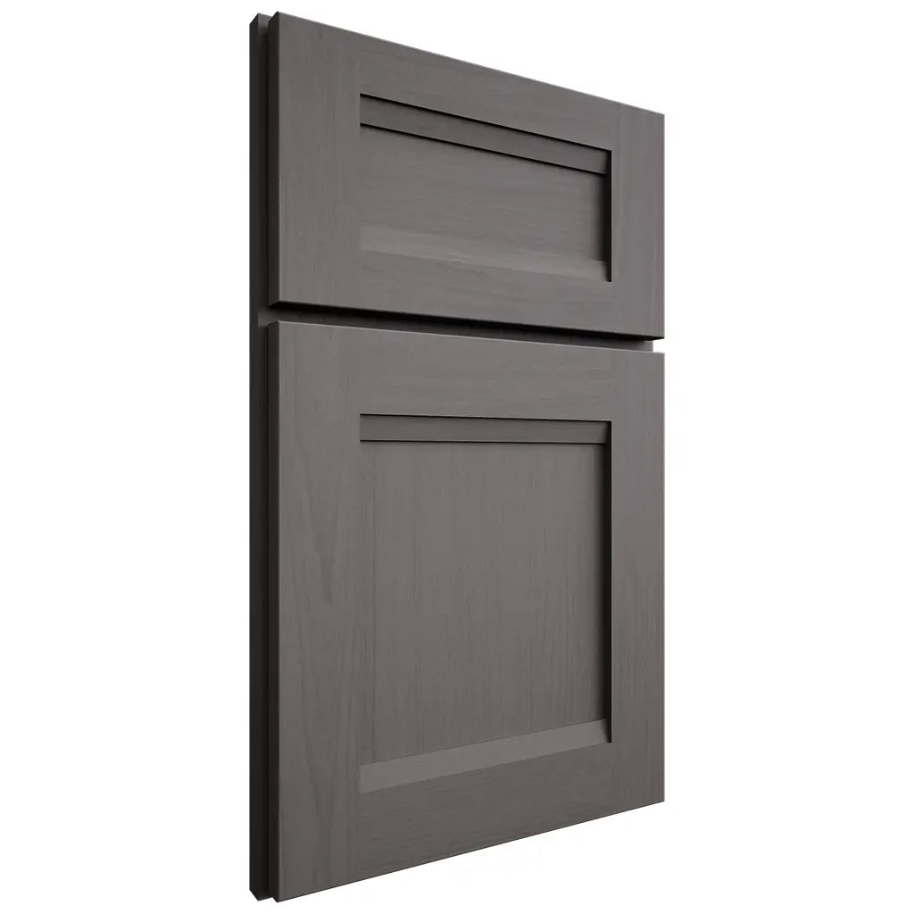 Shiloh Cabinetry Full Overlay Bristol Walnut Plain Cut Cadet Door