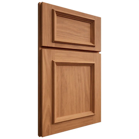 Shiloh Cabinetry Full Overlay Charleston Cherry Plain Cut Medium Door