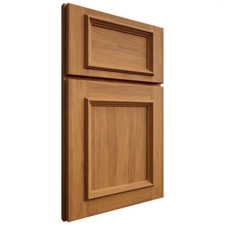 Shiloh Cabinetry Full Overlay Charleston Hickory Plain Cut Medium Door
