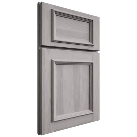 Shiloh Cabinetry Full Overlay Charleston Hickory Plain Cut Stratus Door