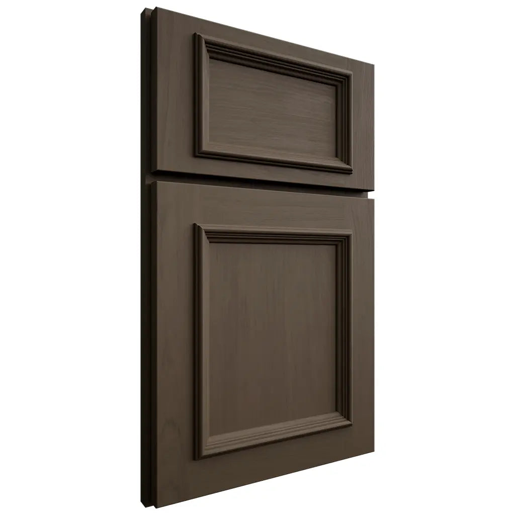 Shiloh Cabinetry Full Overlay Charleston Maple Plain Cut Perfect Brown Door