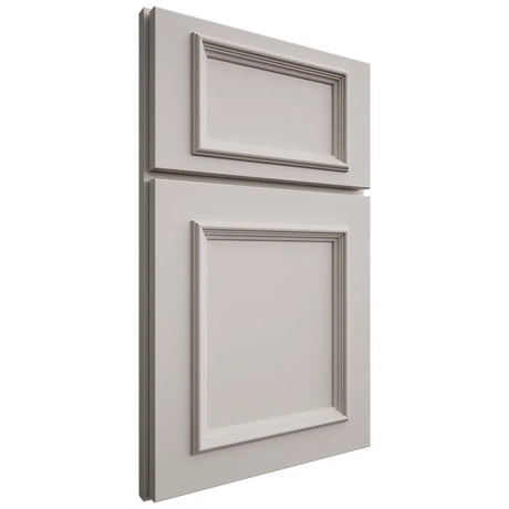 Shiloh Cabinetry Full Overlay Charleston Paintable Amazing Gray Door