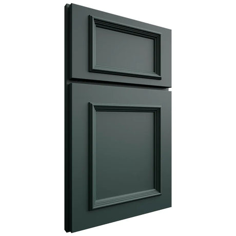 Shiloh Cabinetry Full Overlay Charleston Paintable Billiard Green Door