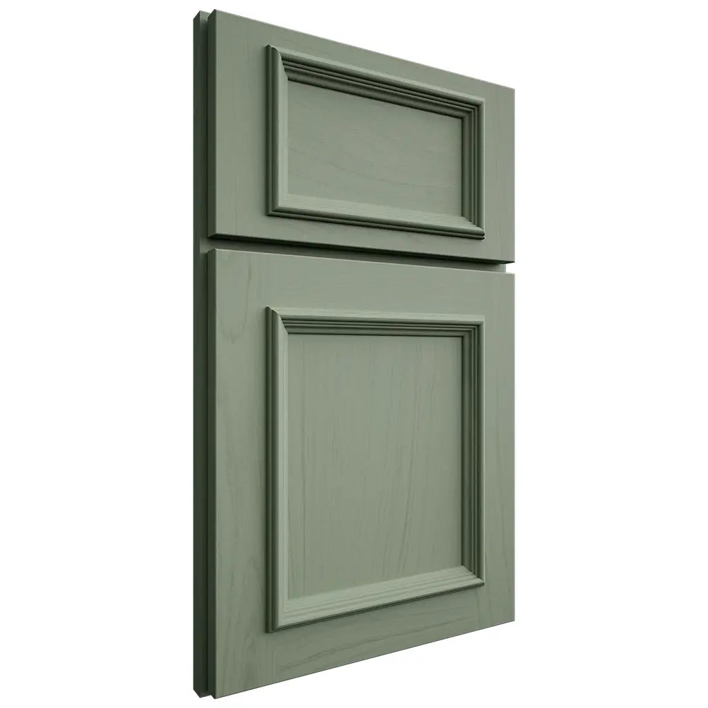 Shiloh Cabinetry Full Overlay Charleston Poplar Plain Cut Moss Door