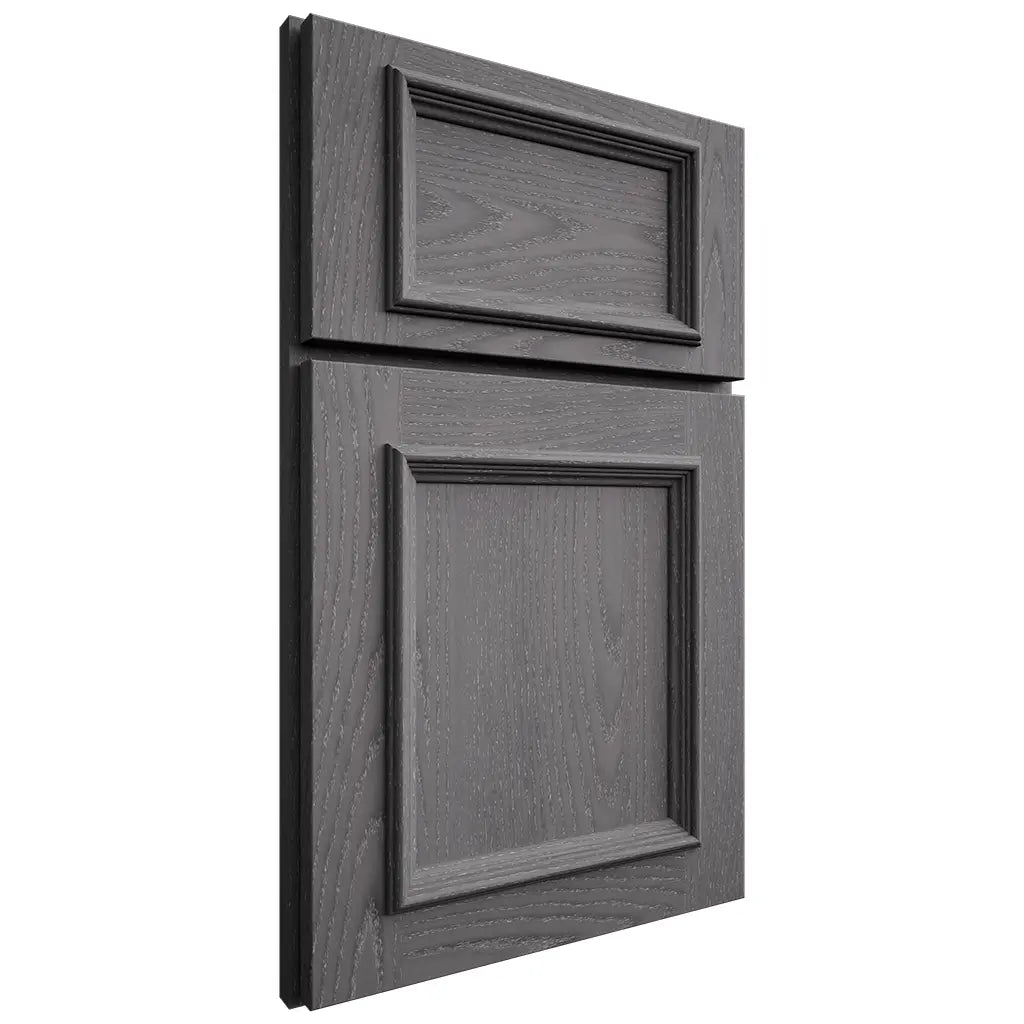 Shiloh Cabinetry Full Overlay Charleston Red Oak Plain Cut Cadet Door