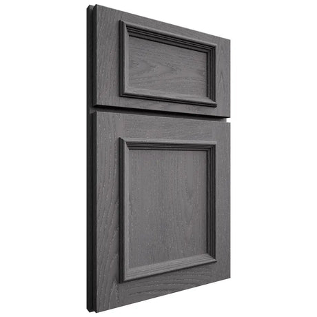 Shiloh Cabinetry Full Overlay Charleston Red Oak Plain Cut Cadet Door