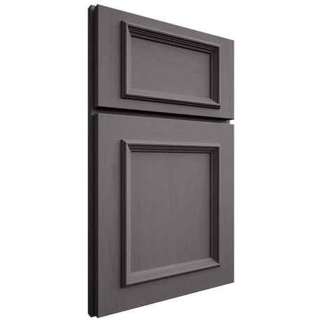 Shiloh Cabinetry Full Overlay Charleston Walnut Plain Cut Cadet Door