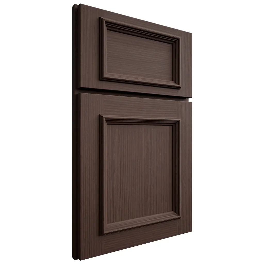 Shiloh Cabinetry Full Overlay Charleston White Oak Rift Cut Dusk Door