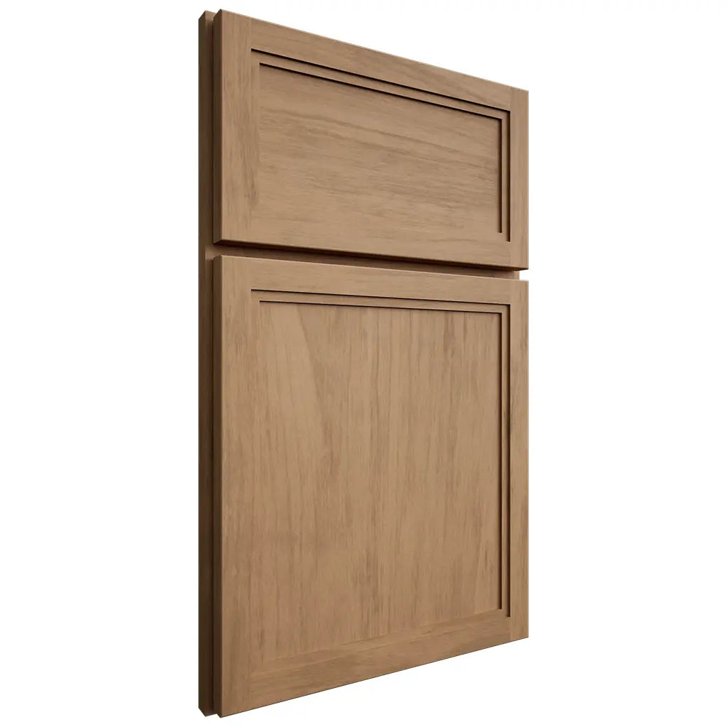 Shiloh Cabinetry Full Overlay Concord Alder Plain Cut Dusty Road Door