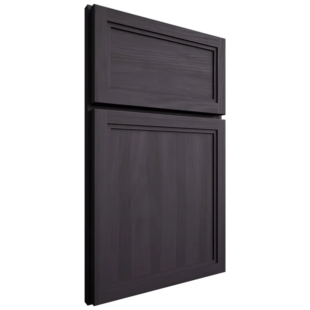 Shiloh Cabinetry Full Overlay Concord Hickory Plain Cut Harbor Door