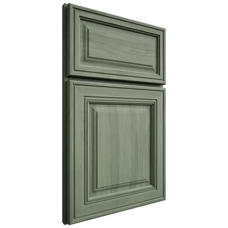 Shiloh Cabinetry Full Overlay Concord Hickory Plain Cut Moss Door
