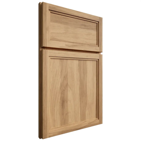 Shiloh Cabinetry Full Overlay Concord Hickory Plain Cut Natural Door