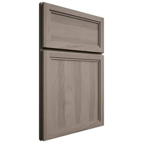 Shiloh Cabinetry Full Overlay Concord Hickory Plain Cut Sterling Door