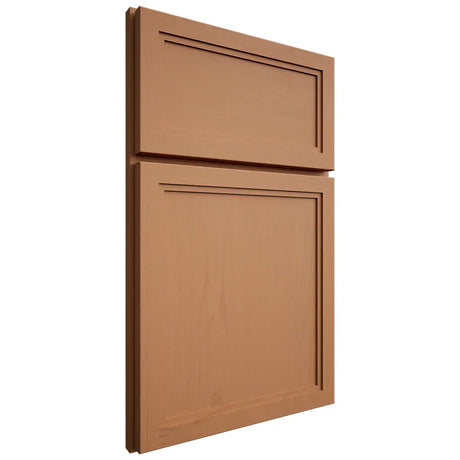 Shiloh Cabinetry Full Overlay Concord Maple Plain Cut Cashmere Door