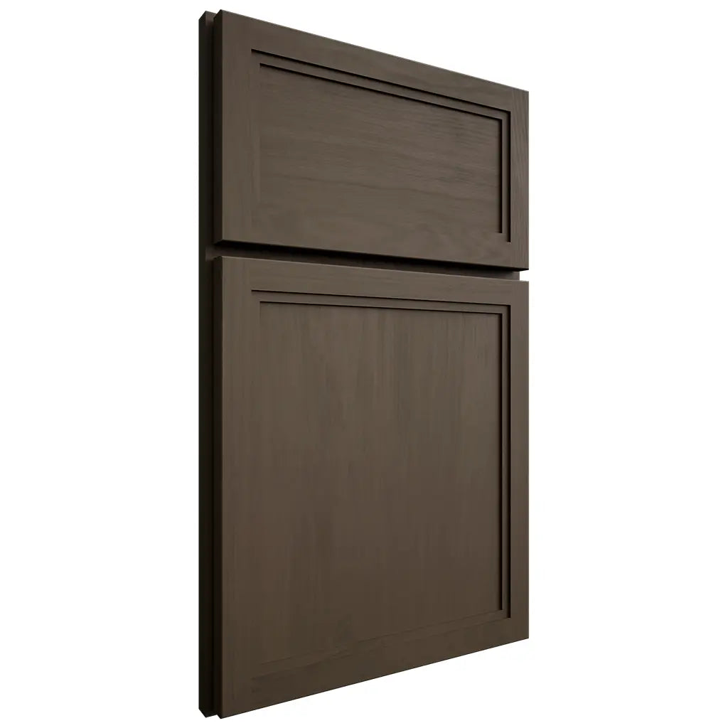 Shiloh Cabinetry Full Overlay Concord Maple Plain Cut Perfect Brown Door