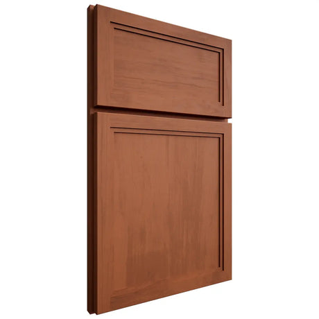 Shiloh Cabinetry Full Overlay Concord Maple Plain Cut Spice Door