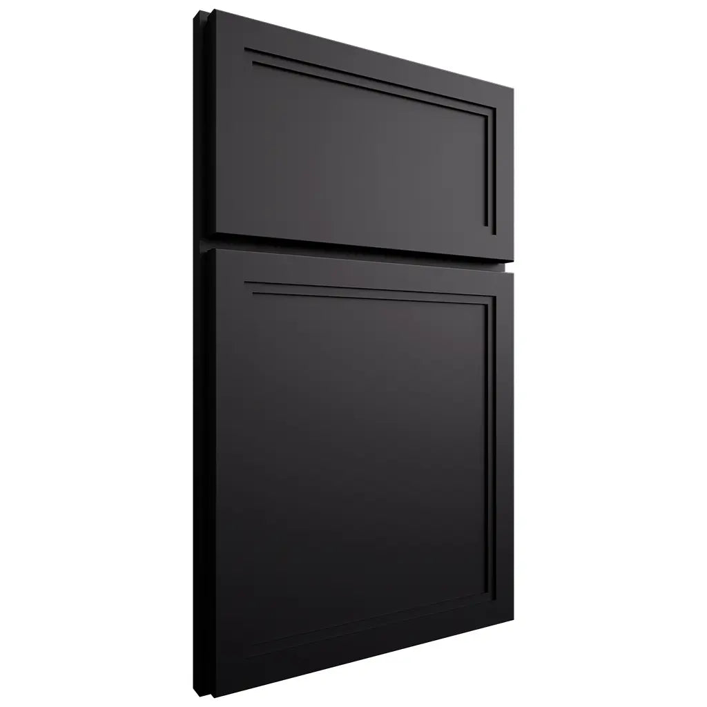 Shiloh Cabinetry Full Overlay Concord Paintable Black Door
