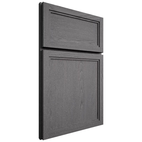 Shiloh Cabinetry Full Overlay Concord Red Oak Plain Cut Cadet Door