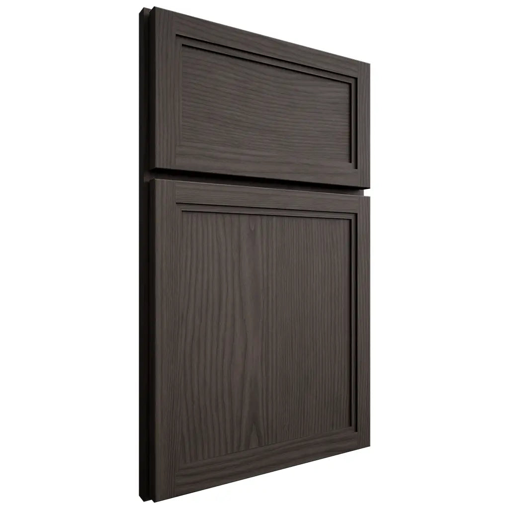 Shiloh Cabinetry Full Overlay Concord White Oak Plain Cut Creekside Door