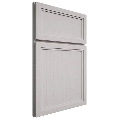 Shiloh Cabinetry Full Overlay Concord White Oak Quarter Sawn Cotton Door