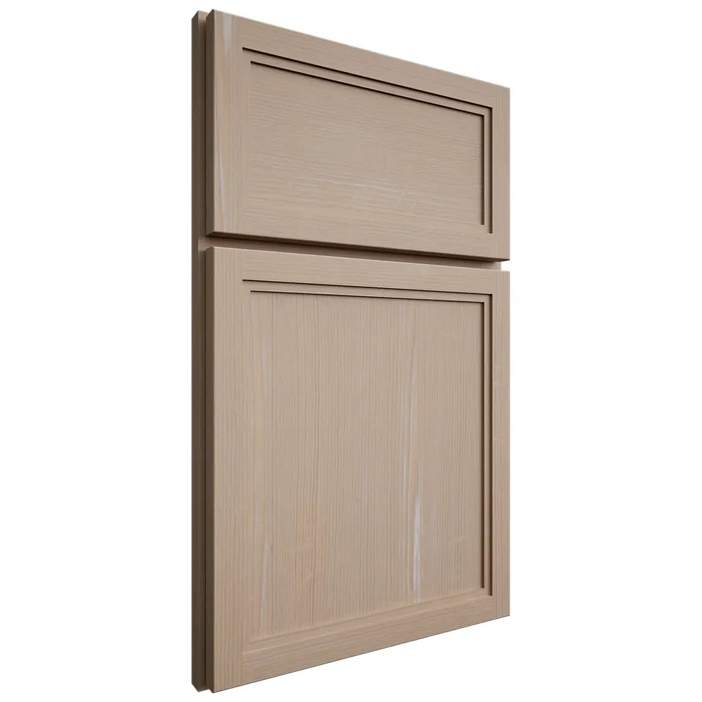 Shiloh Cabinetry Full Overlay Concord White Oak Quarter Sawn Straw Door