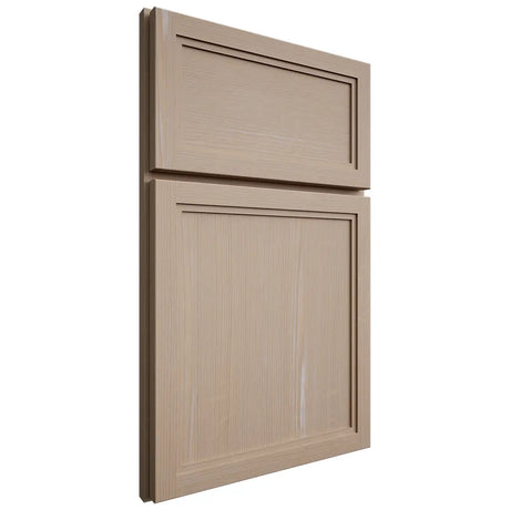 Shiloh Cabinetry Full Overlay Concord White Oak Quarter Sawn Straw Door