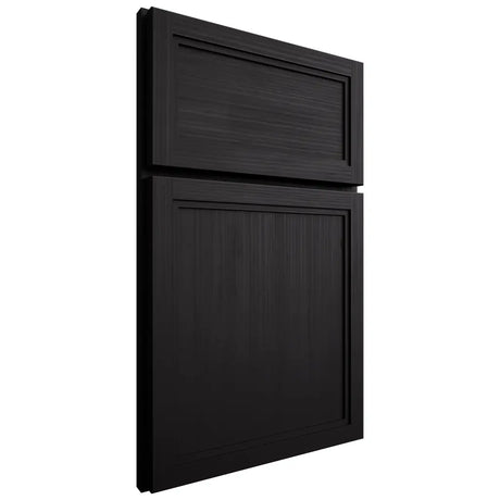 Shiloh Cabinetry Full Overlay Concord White Oak Rift Cut Espresso Door