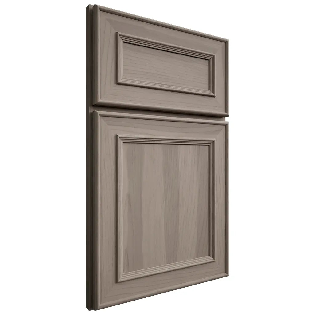Shiloh Cabinetry Full Overlay Dalton Hickory Plain Cut Sterling Door