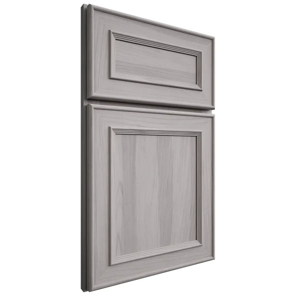 Shiloh Cabinetry Full Overlay Dalton Hickory Plain Cut Stratus Door
