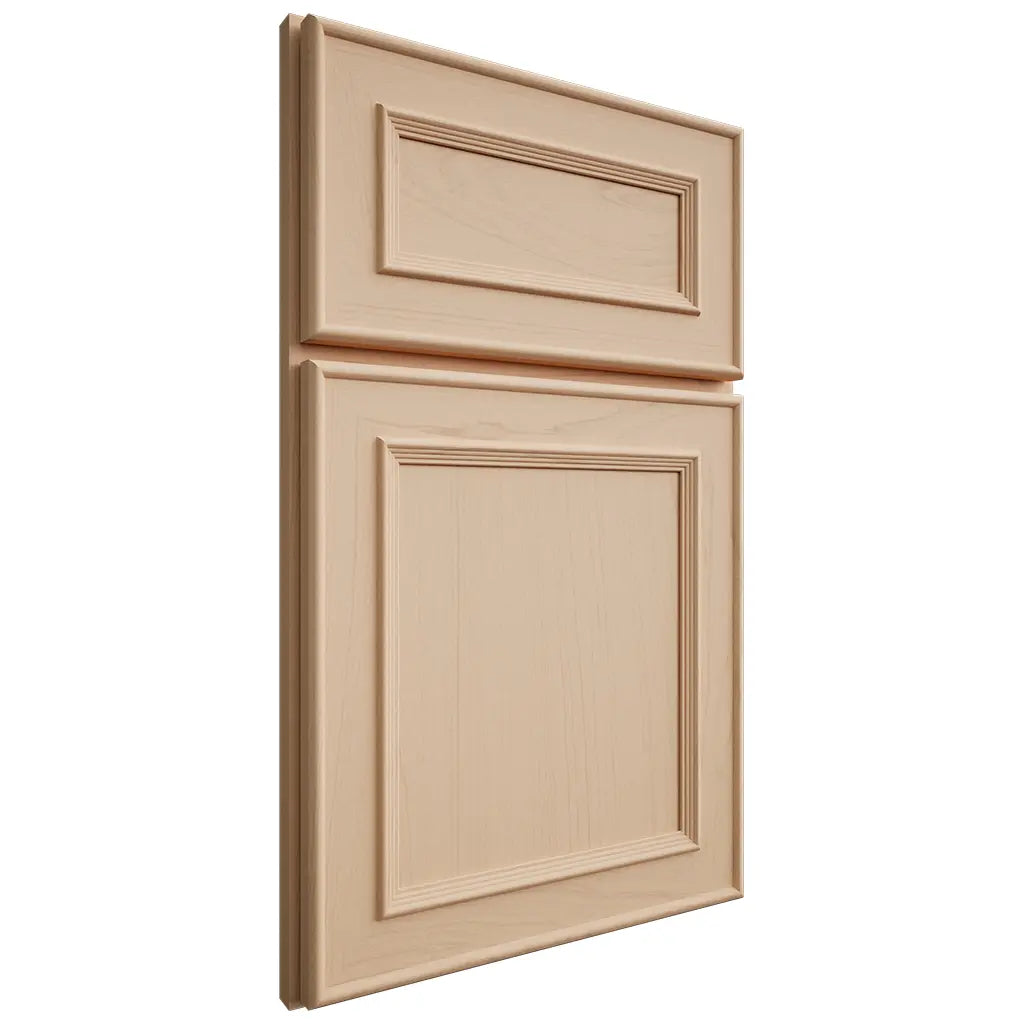 Shiloh Cabinetry Full Overlay Dalton Maple Plain Cut Natural Door