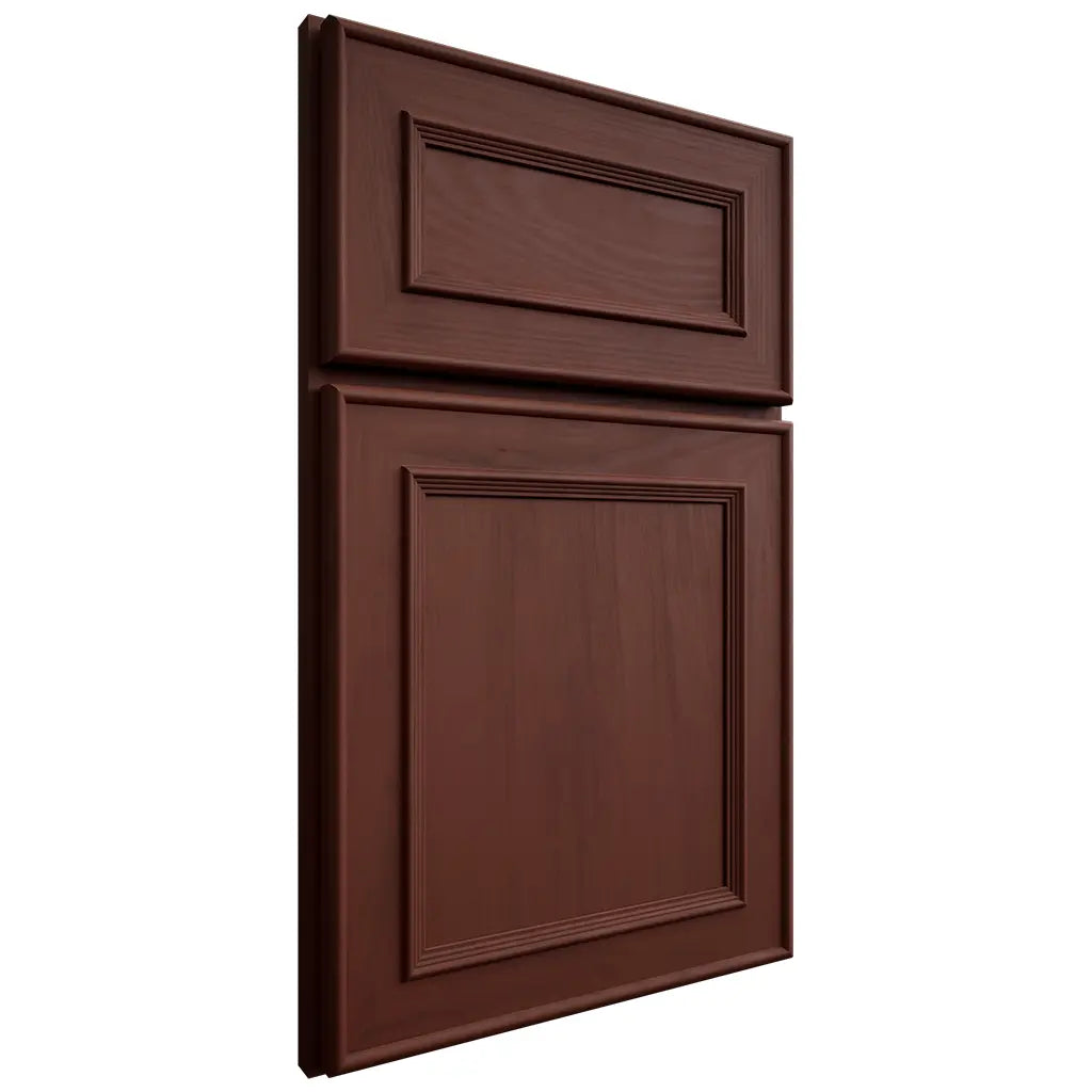 Shiloh Cabinetry Full Overlay Dalton Maple Plain Cut Sable Door