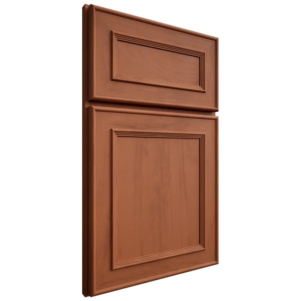 Shiloh Cabinetry Full Overlay Dalton Maple Plain Cut Spice Door