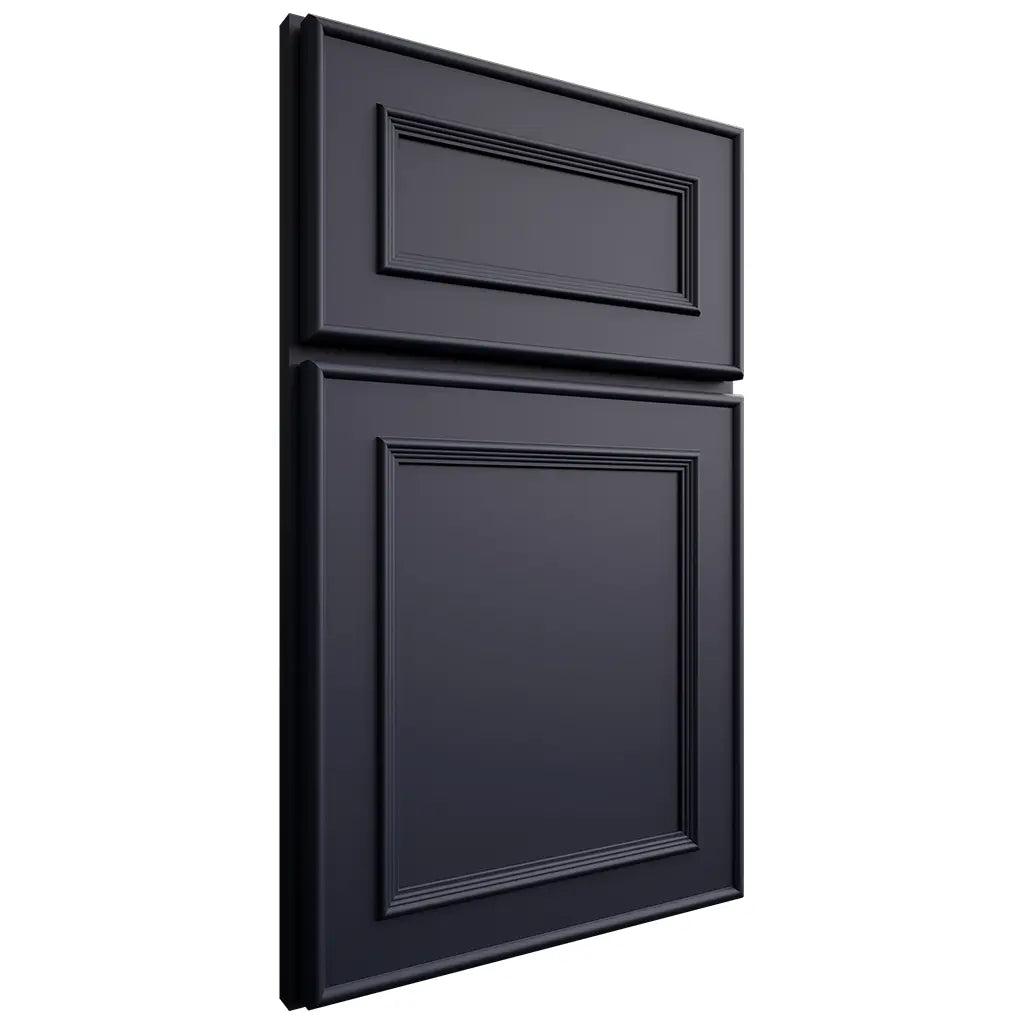 Shiloh Cabinetry Full Overlay Dalton Paintable Hale Navy Door