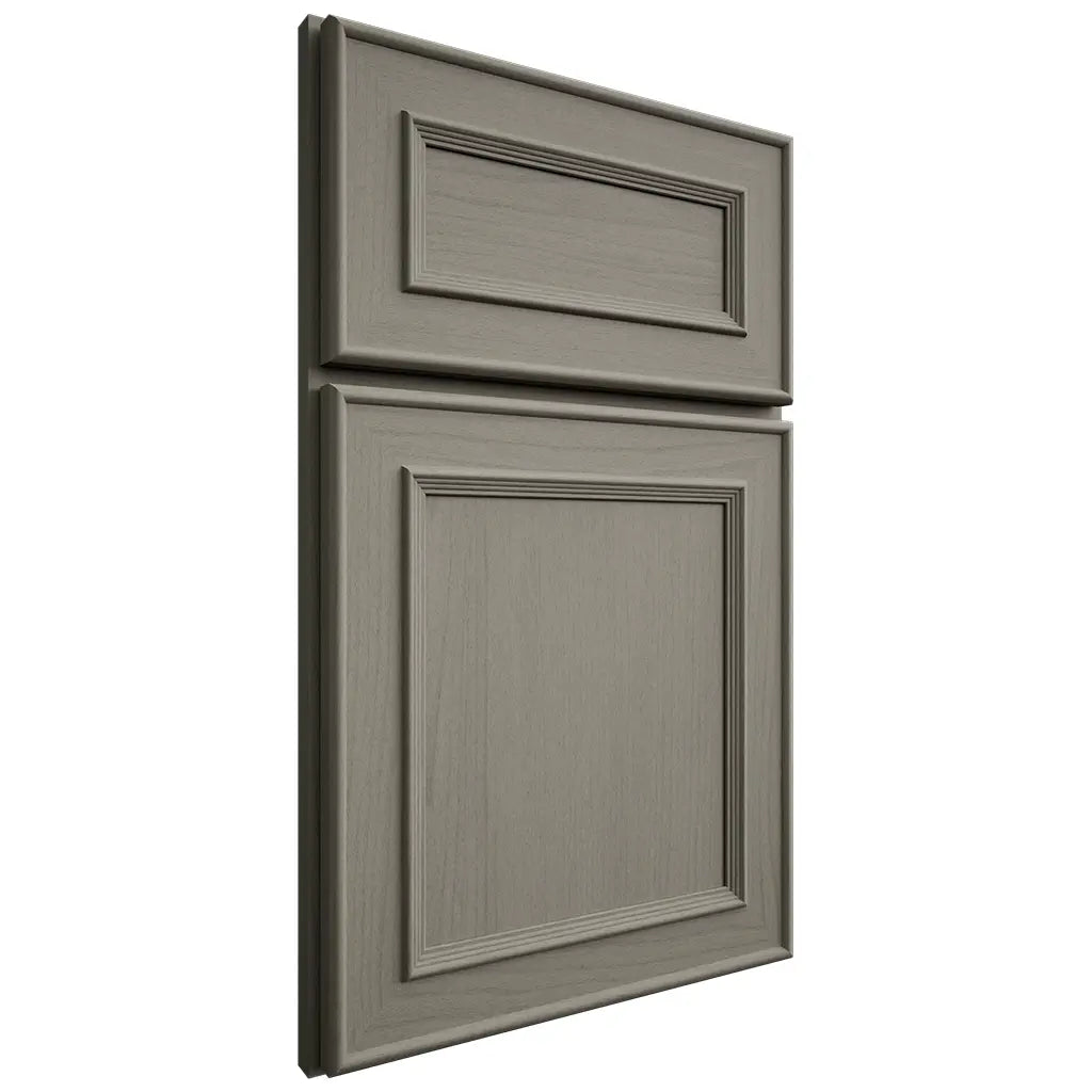 Shiloh Cabinetry Full Overlay Dalton Walnut Plain Cut Thyme Door