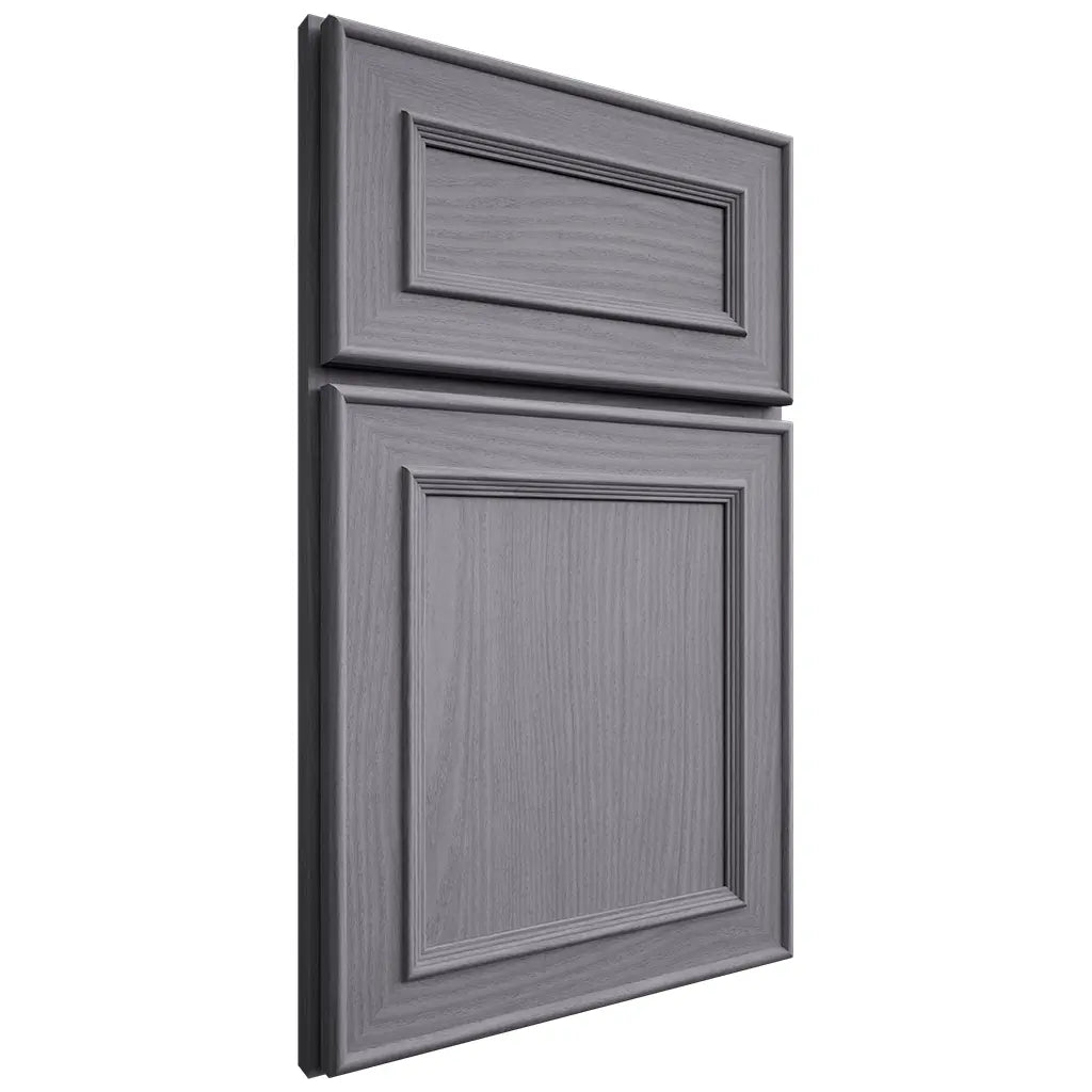 Shiloh Cabinetry Full Overlay Dalton White Oak Plain Cut Cadet Door