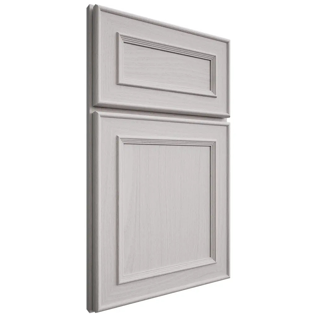 Shiloh Cabinetry Full Overlay Dalton White Oak Plain Cut Cotton Door