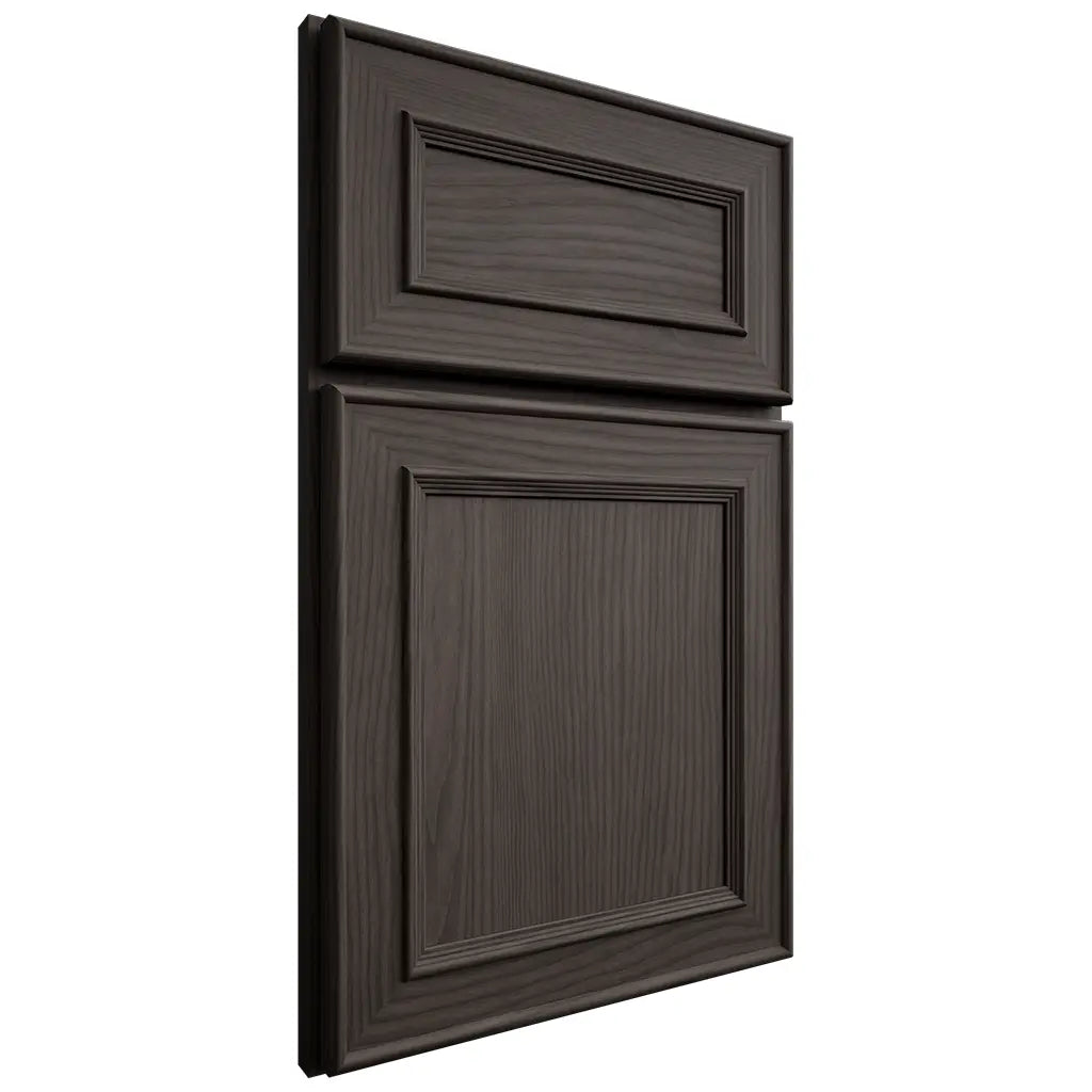 Shiloh Cabinetry Full Overlay Dalton White Oak Plain Cut Creekside Door