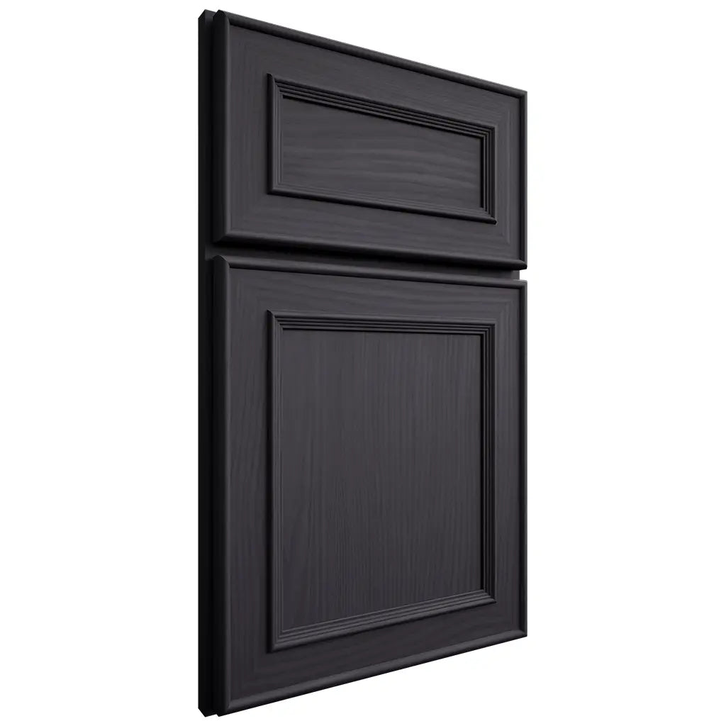 Shiloh Cabinetry Full Overlay Dalton White Oak Plain Cut Harbor Door