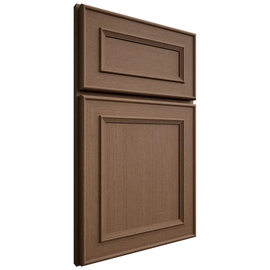 Shiloh Cabinetry Full Overlay Dalton White Oak Quarter Sawn Autumn Door