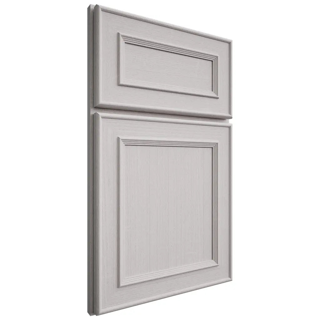 Shiloh Cabinetry Full Overlay Dalton White Oak Quarter Sawn Cotton Door