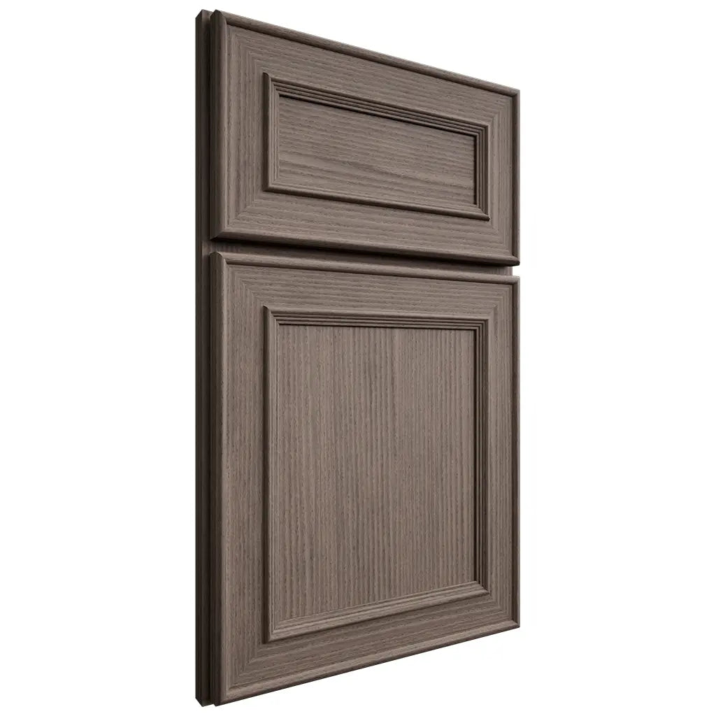 Shiloh Cabinetry Full Overlay Dalton White Oak Rift Cut Clay Door